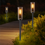 solar lights pathway outdoor