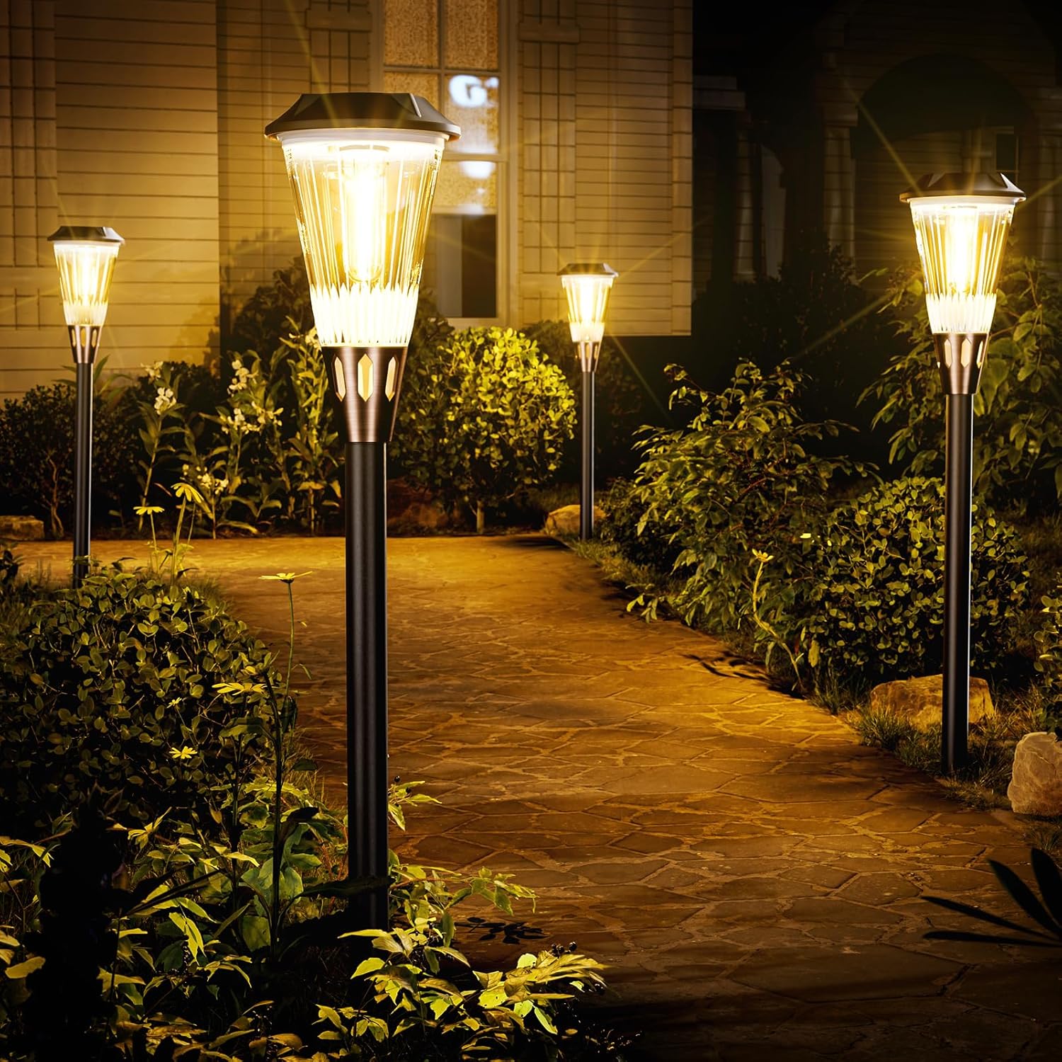 colorful solar lights