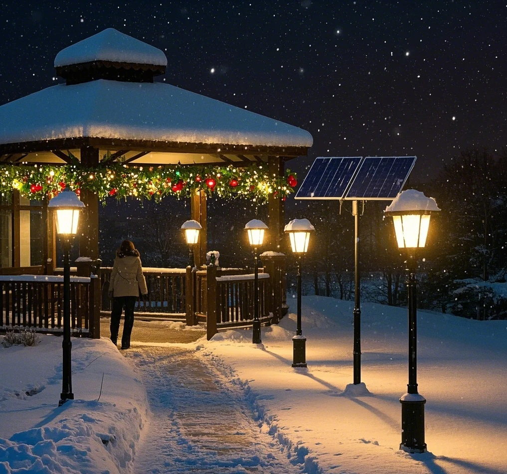 solar walkway lanterns