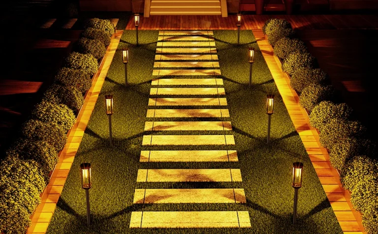 solar path light