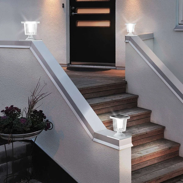 Solar Deck Post Cap Lights