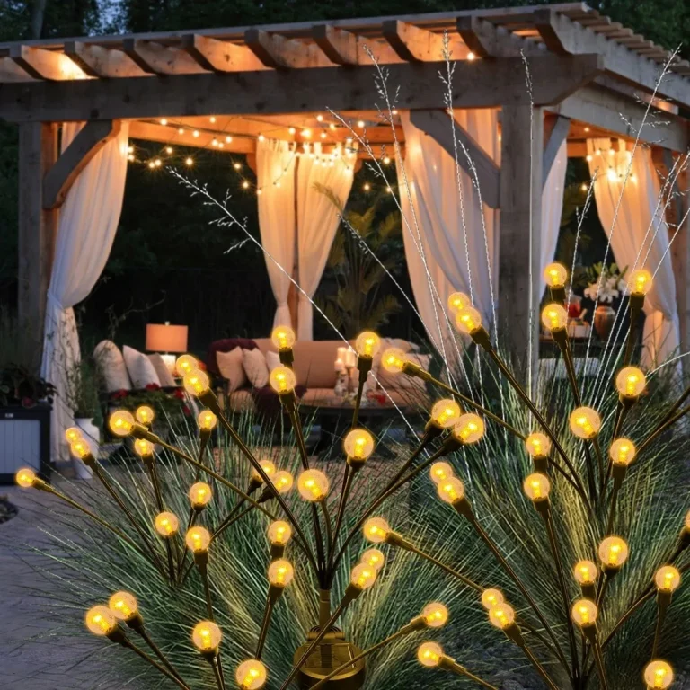 solar power firefly lights