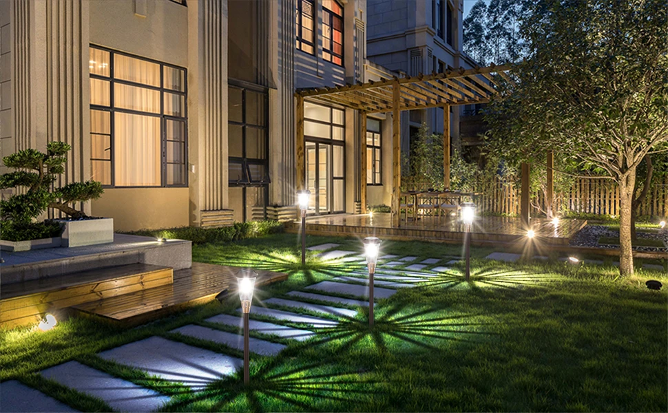solar path lights