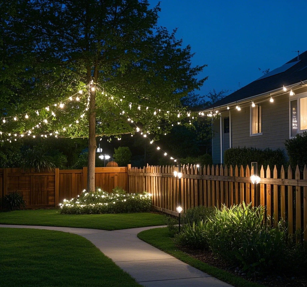 string bulb solar lights