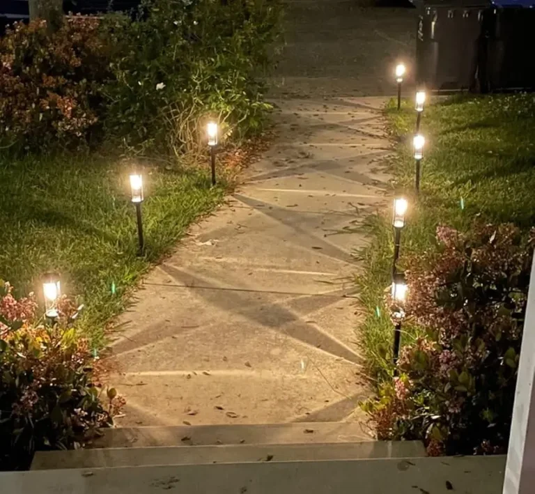 motion sensor pathway lights