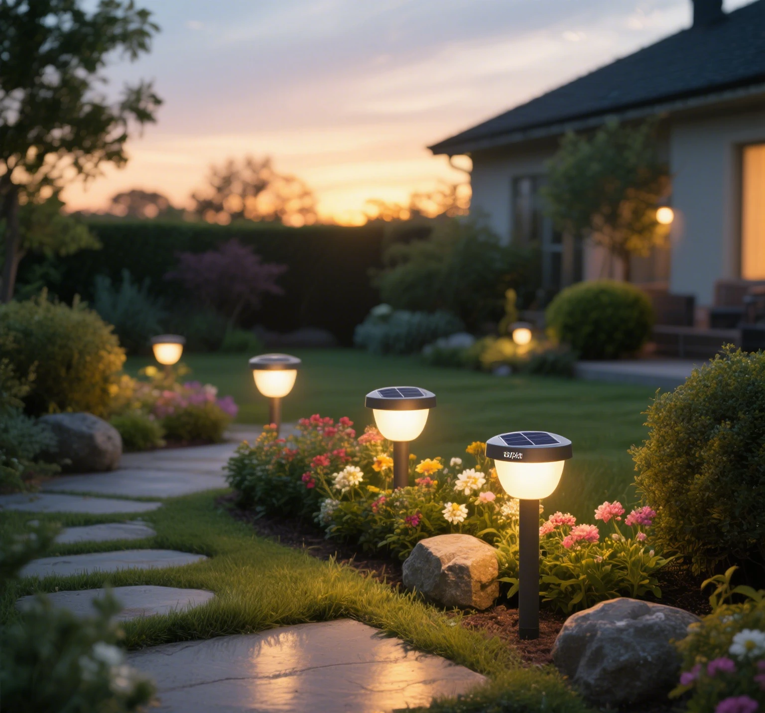 solar path lights outdoor​